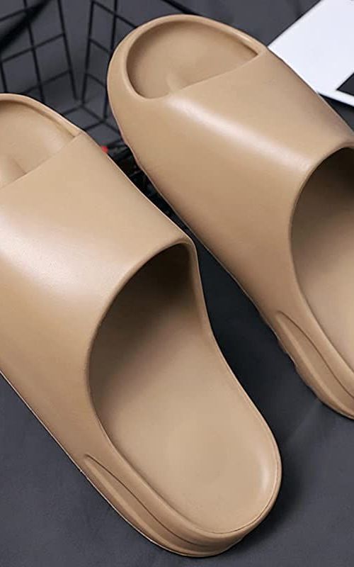 Pillow Slides Shower Slippers Indoor Anti Slip Soft Bottom Shoes Quick Drying Thick Soled Sandals