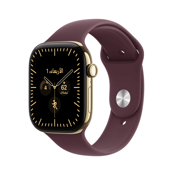 Apple Watch Series 12 G+C 46mm Titanium Case with Sport Band - S/M