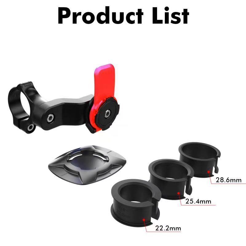 Bike Phone Mount Universal Handlebar Rotating Phone Holder For Bicycle Motorcycle