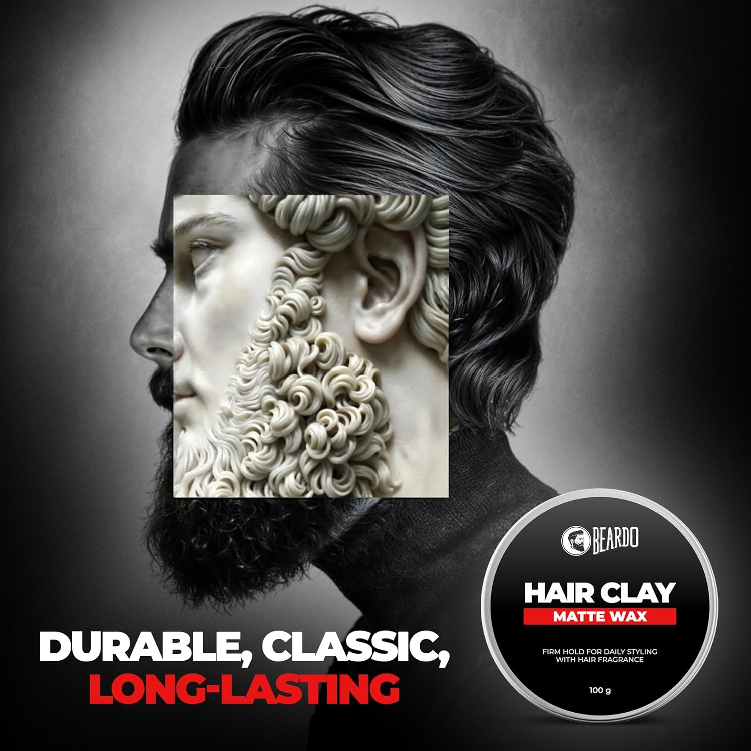 شمع الطين Beardo Strong Hold 100 جرام
