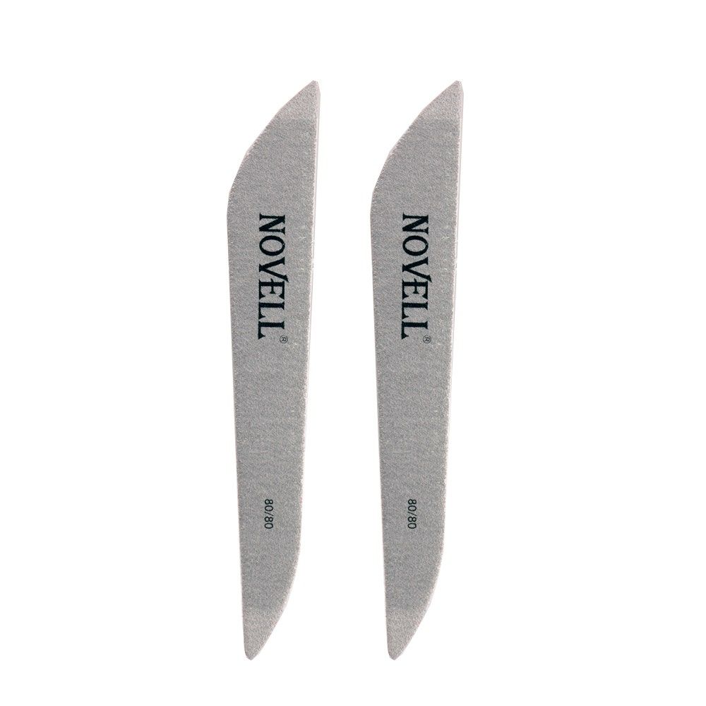 Novell Nail File Wing Zebra, 2-Pieces/Pack