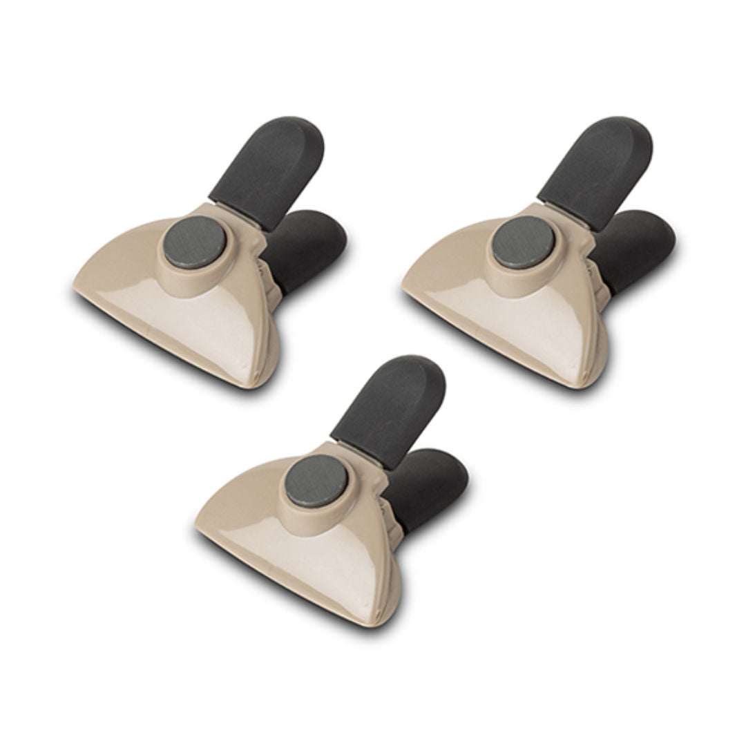 NAVA Plastic Sealing Clips With Magnet Misty, 3pcs Set, 6cm