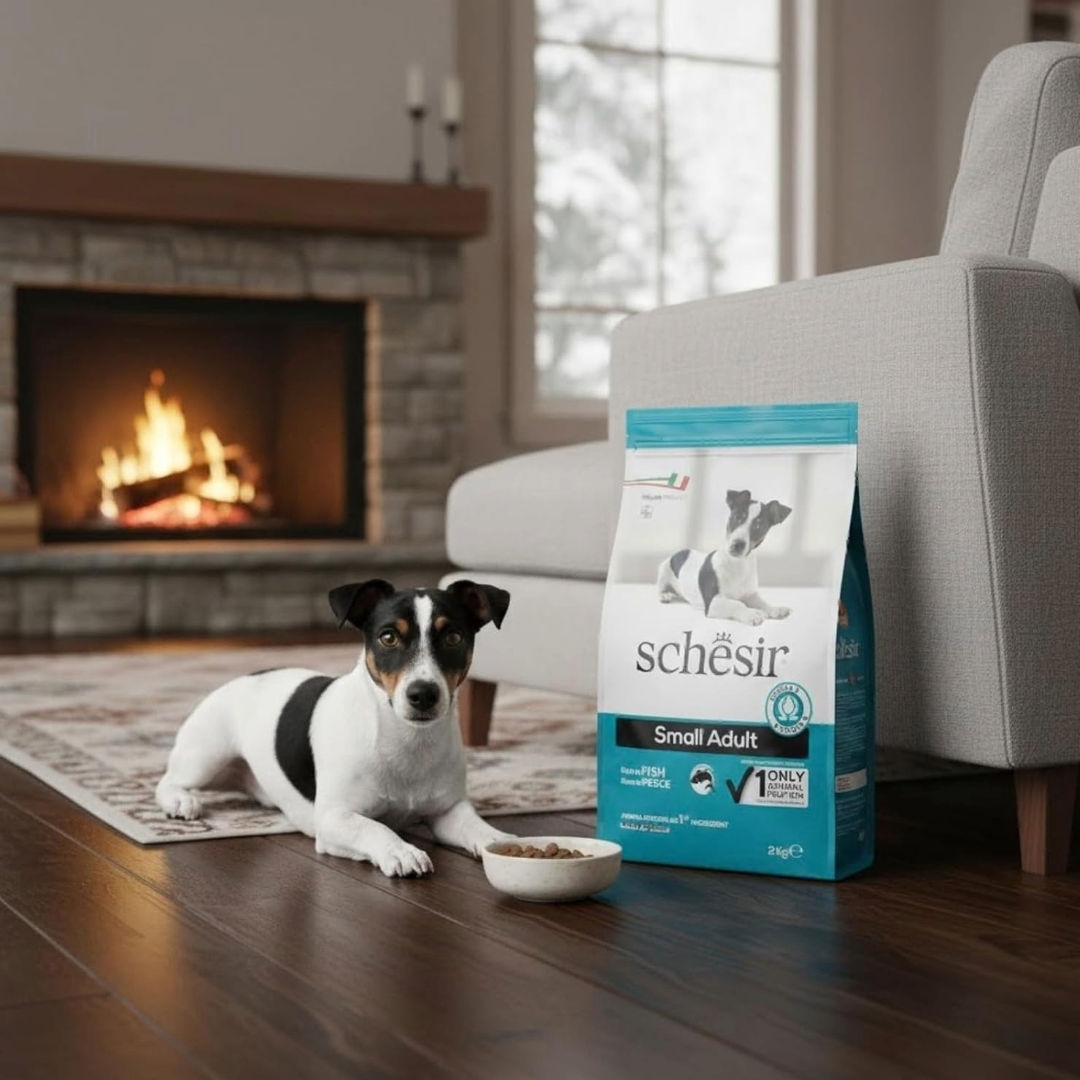 Schesir Small Adult Maintenance With Fish Dry Dog Food, 2kg