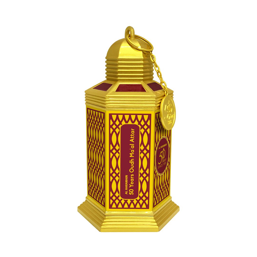 الحرمين 50 عامًا عود مع العطر، عطر عود فاخر