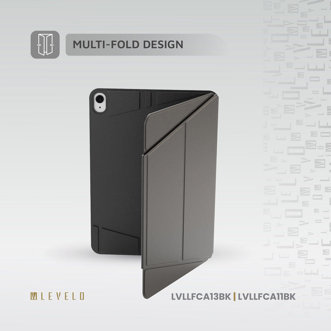 Levelo Luxora Folio Case for Apple iPad Series, Leather Finish