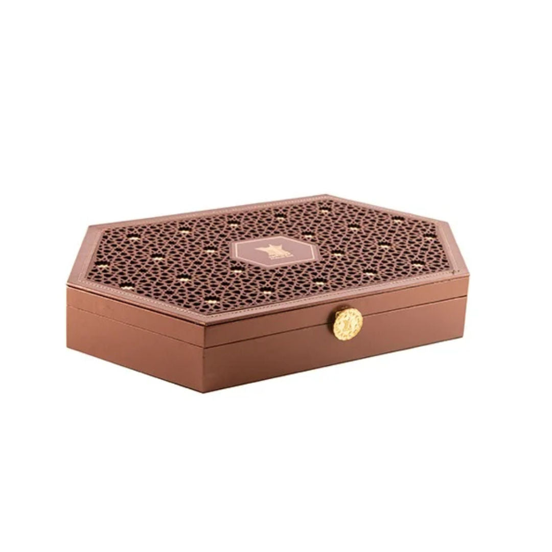 Arabian Oud Luxury Brown Jewel Box Gift Set