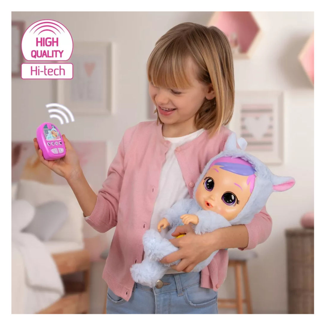 Cry Babies Jenna's Sleep Routine Interactive Doll, 32.5cm, For Age 18+ Months