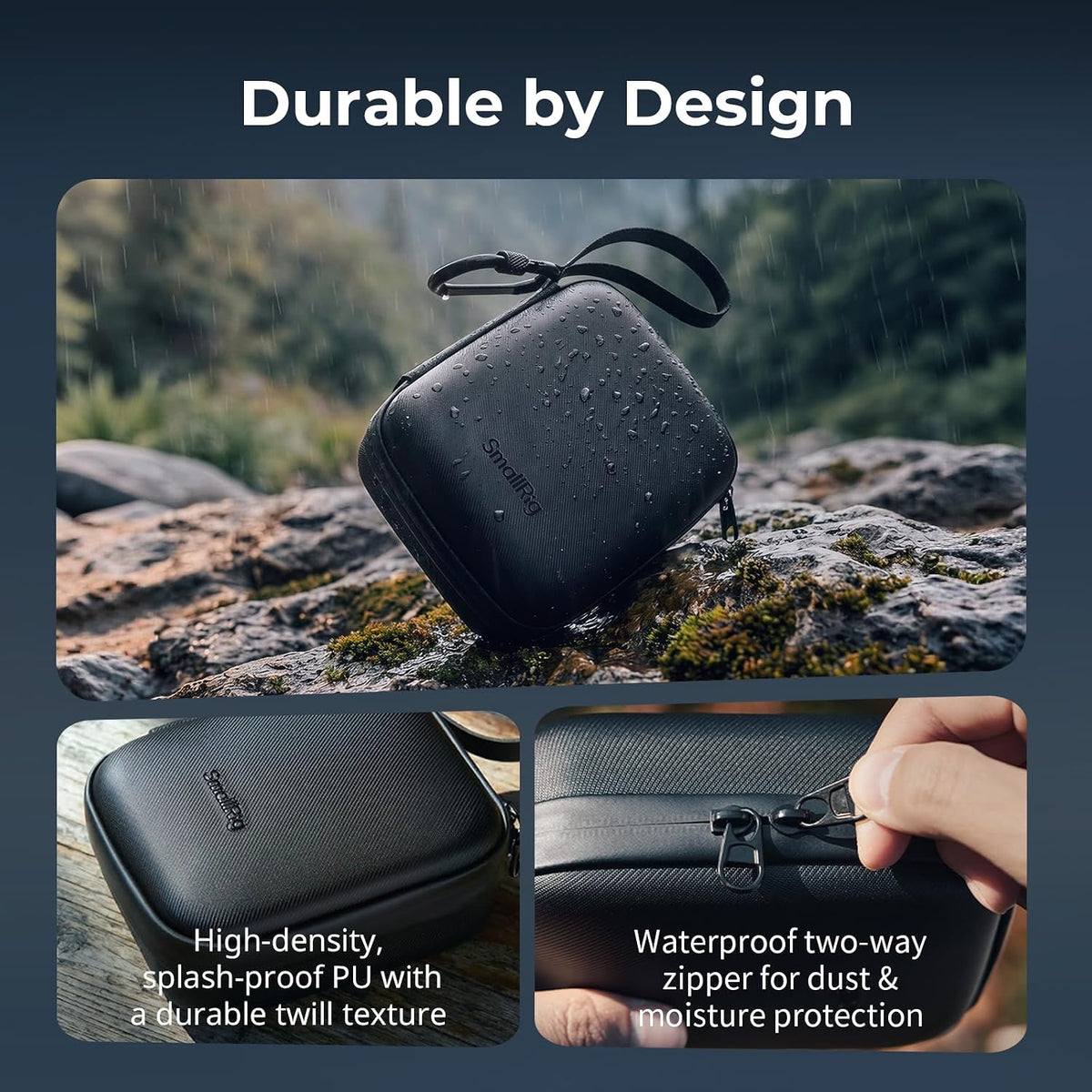 SmallRig Protective Compact Storage Bag Carrying Case for DJI Osmo Action Cameras, 5917