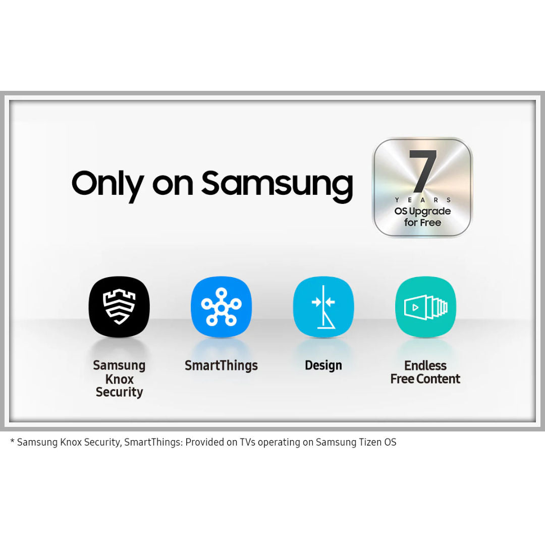 Samsung 65" U8000F Crystal UHD 4K Smart TV, 2025, Crystal Processor 4K, Tizen, UA65U8000FUXZN