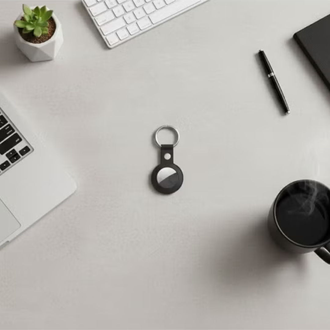 Blupebble Legacy AirTag Case Keychain
