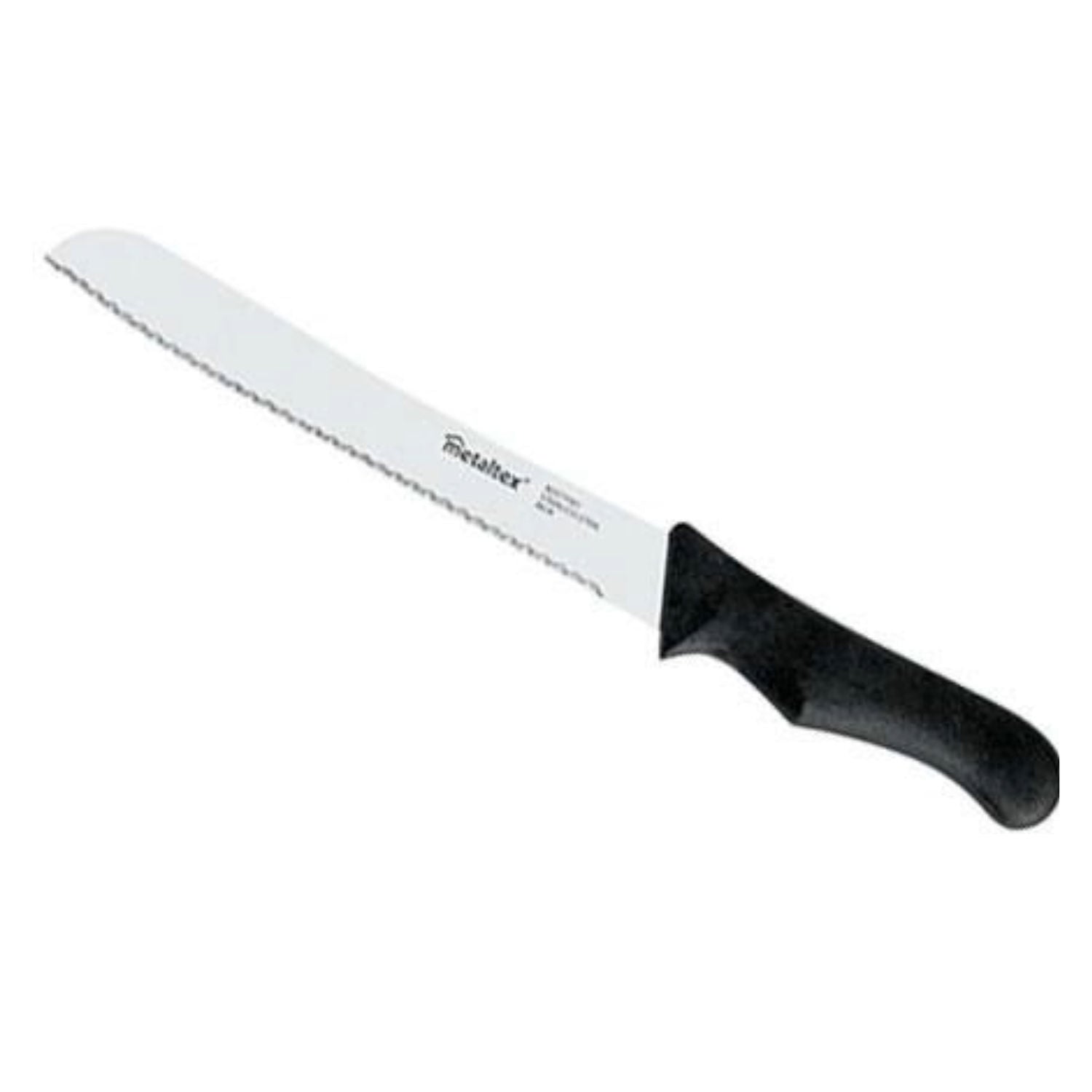 Metaltex Pointed Knife, Hardened Stainless Steel Blade with Black Polypropylene Handle, 31cm