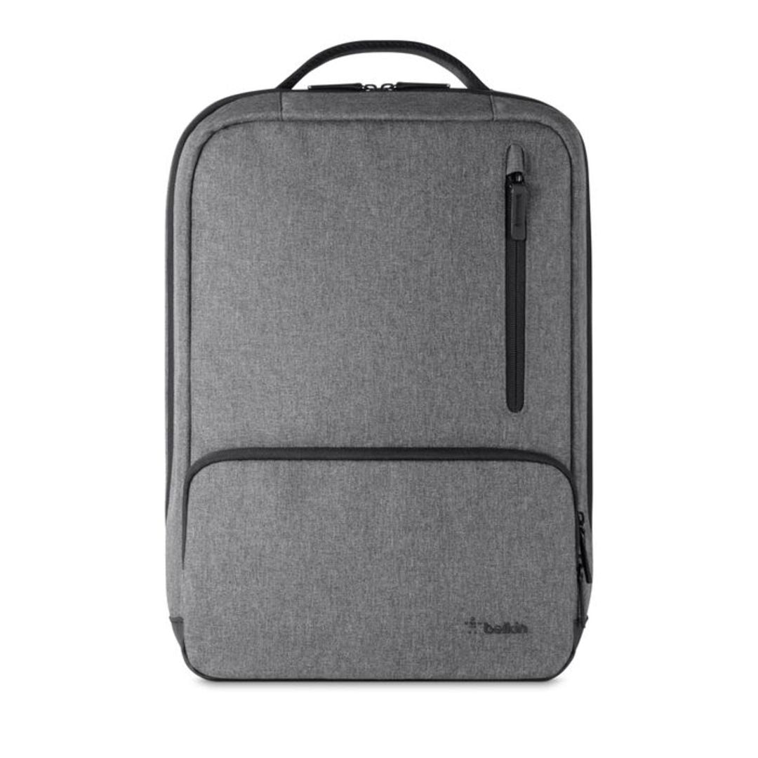 Belkin Classic Pro Laptop Backpack, 15.6 Inch, Grey
