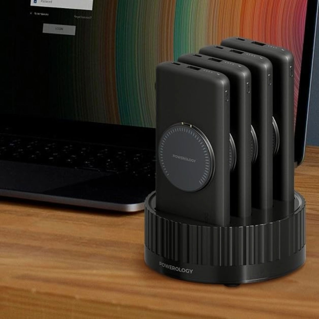 Powerology 4-in-1 Station 10000mAh PD 100W QC Wireless Power