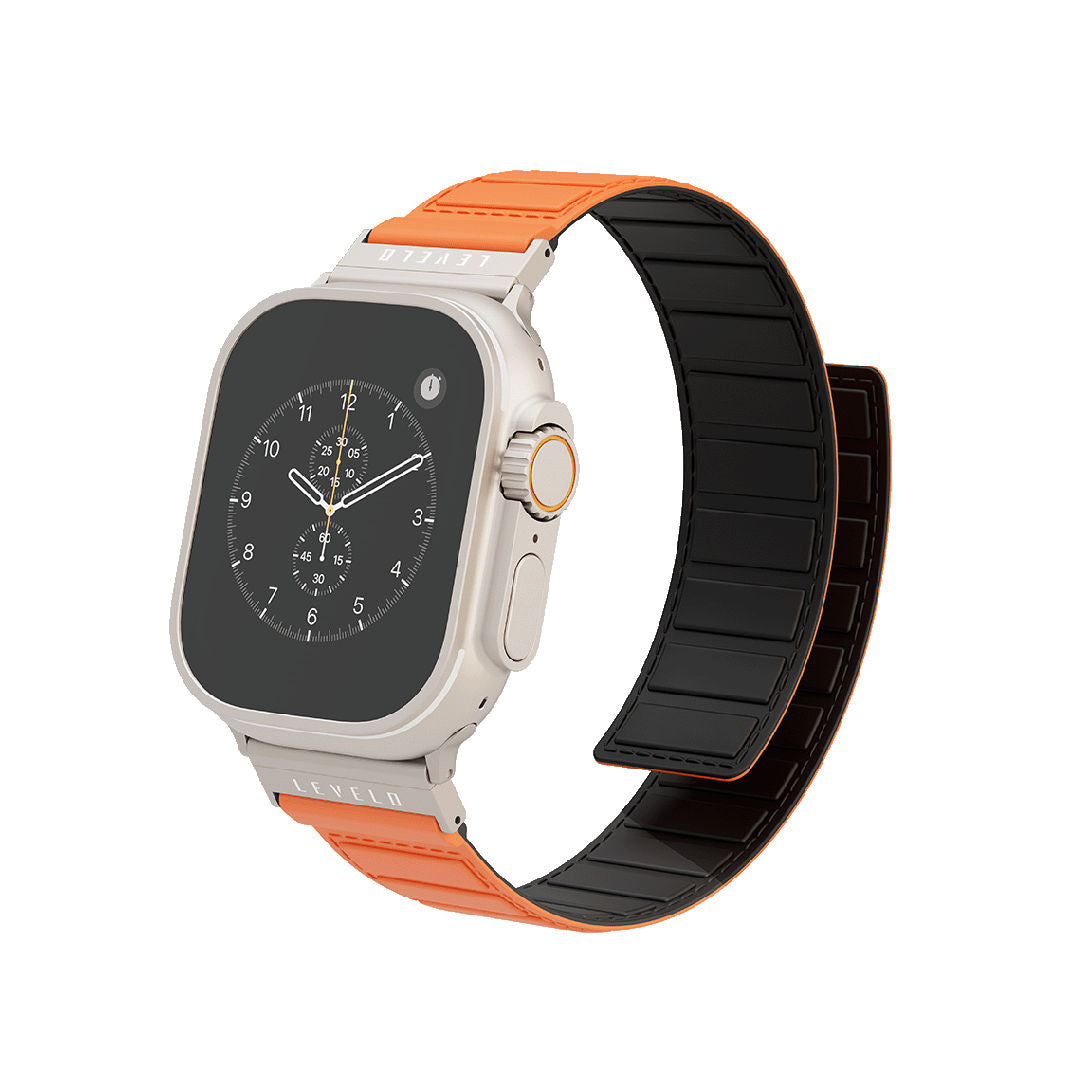 Levelo Vogue Magnetic Silicone Watch Strap