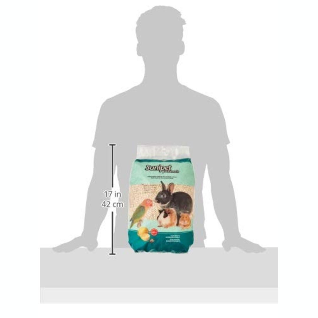Padovan Sanipet Profumato Lemon Flavoured Corn Tutolo Granule Litter for Small Animals, 10 Litres