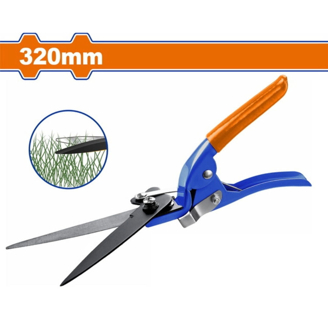 WADFOW Grass Shear, 12-1/4"/320mm, Heat Treatment, Steel Handle