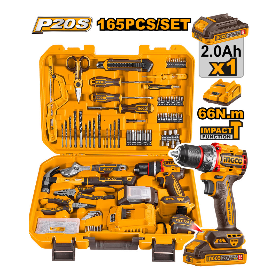 INGCO 165 Pieces Tool Set