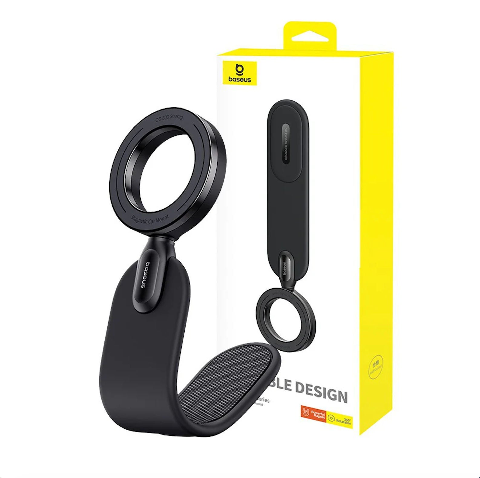 Baseus PrimeTrip C02 Magnetic Car Phone Mount, Black