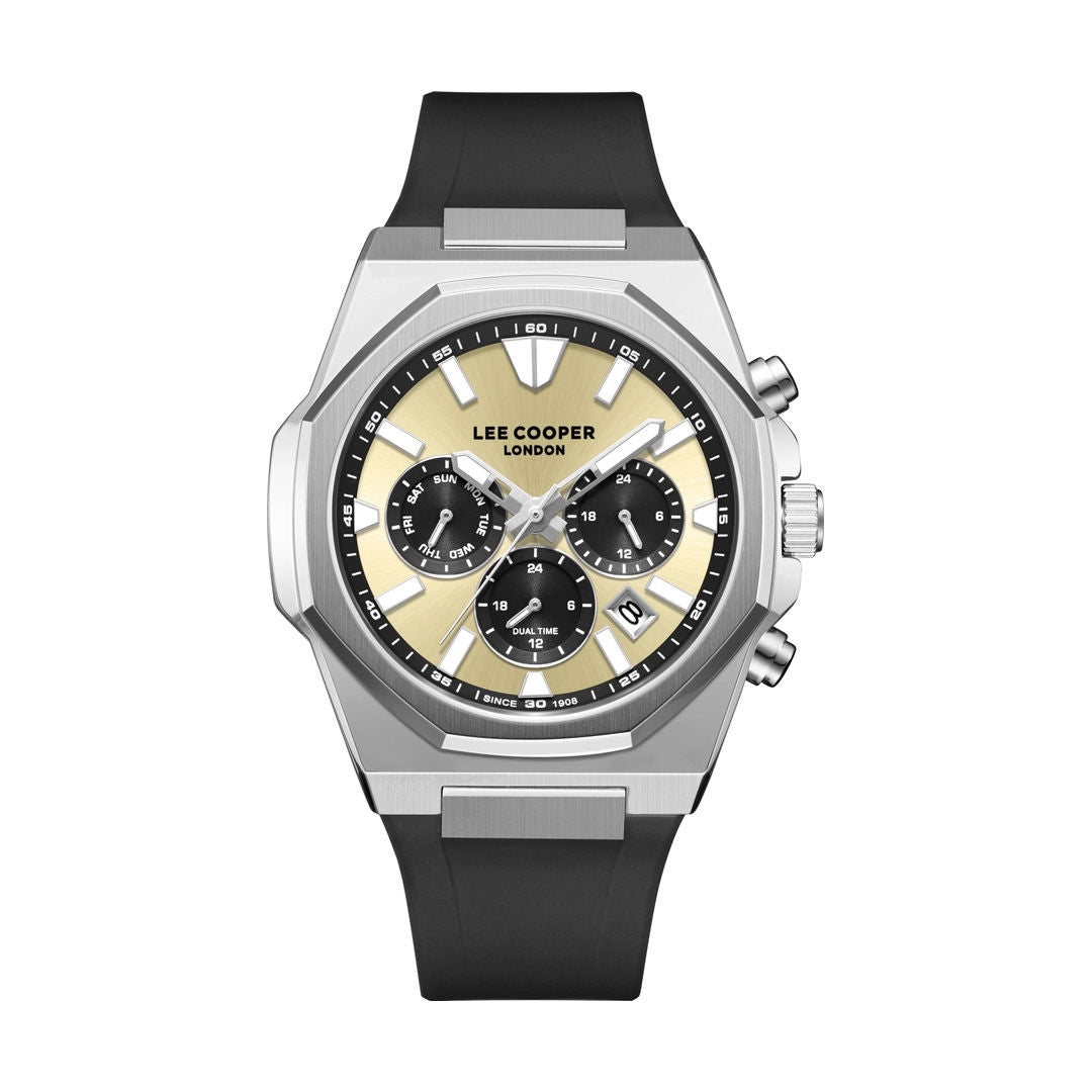 Lee Cooper Men's Multifunction Super Metal Case Watch, LC08313 Series
