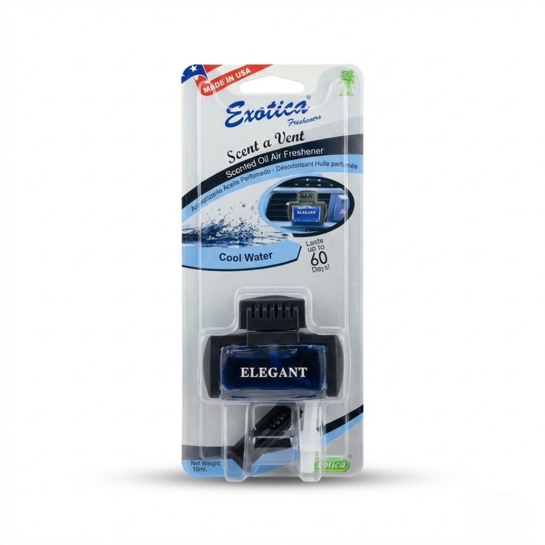Exotica Elegant Scent A Vent Car Air Freshener