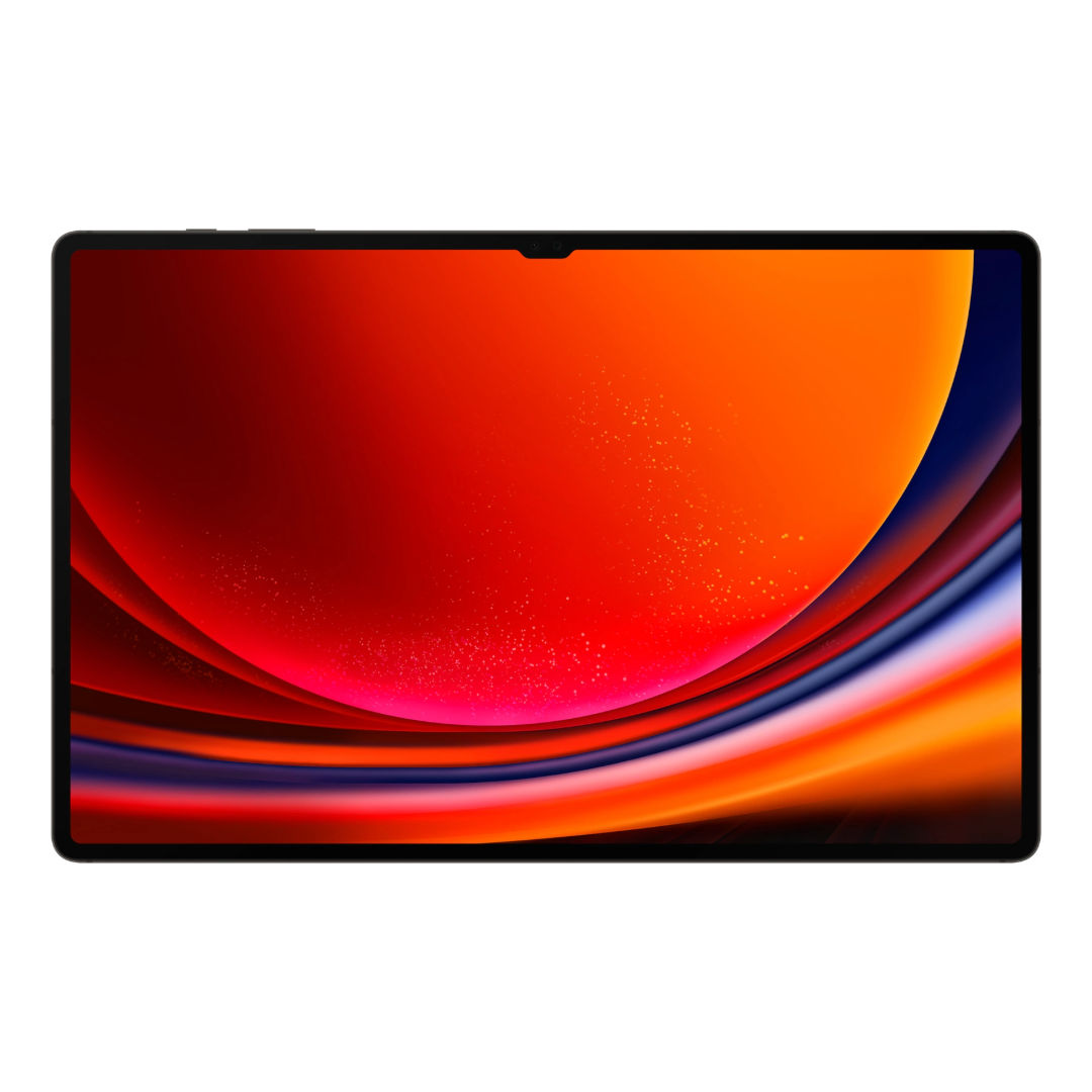جهاز لوحي Galaxy Tab S9 Ultra مزود بشاشة Dynamic AMOLED 2X مقاس 14.6 بوصة واتصال 5G وذاكرة وصول عشوائي (RAM) سعة 12 جيجابايت وذاكرة تخزين سعة 256 جيجابايت