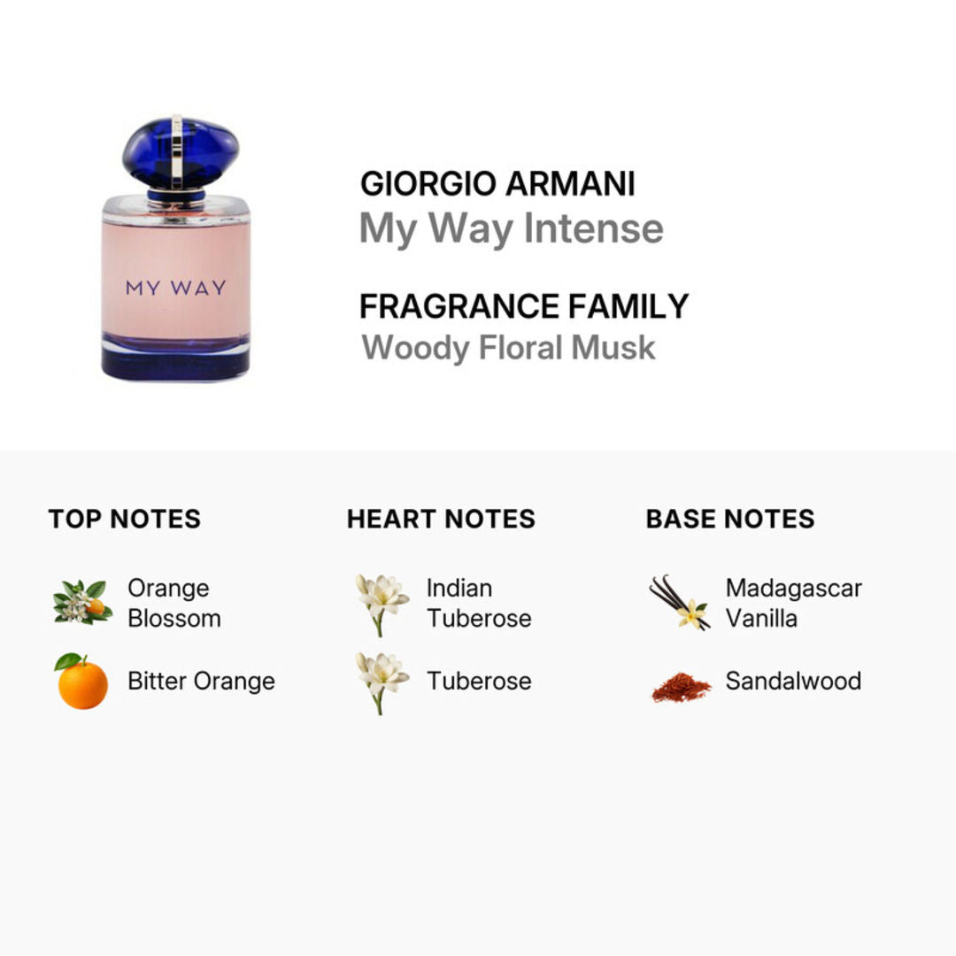 Giorgio Armani My Way Intense Eau de Parfum for Women, 90ml