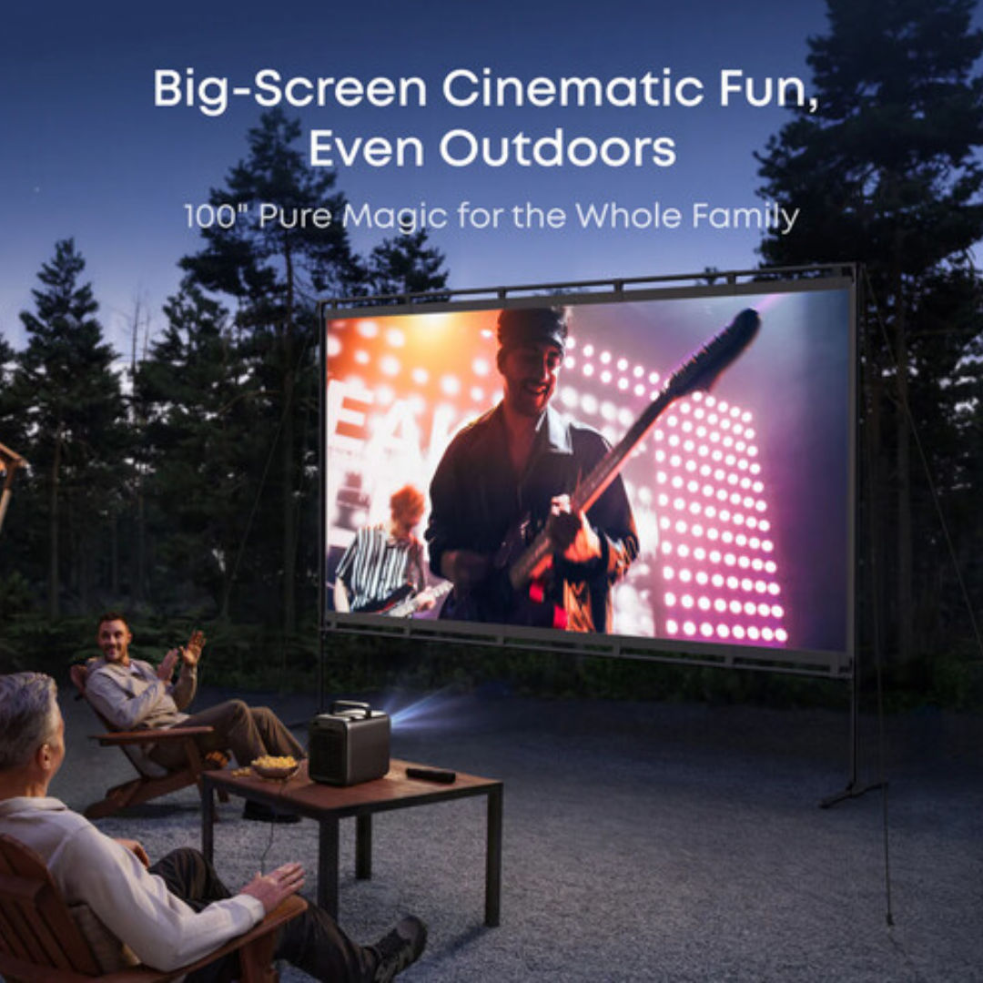 Anker Nebula 100" Outdoor Projector Screen with Stand, D2010111