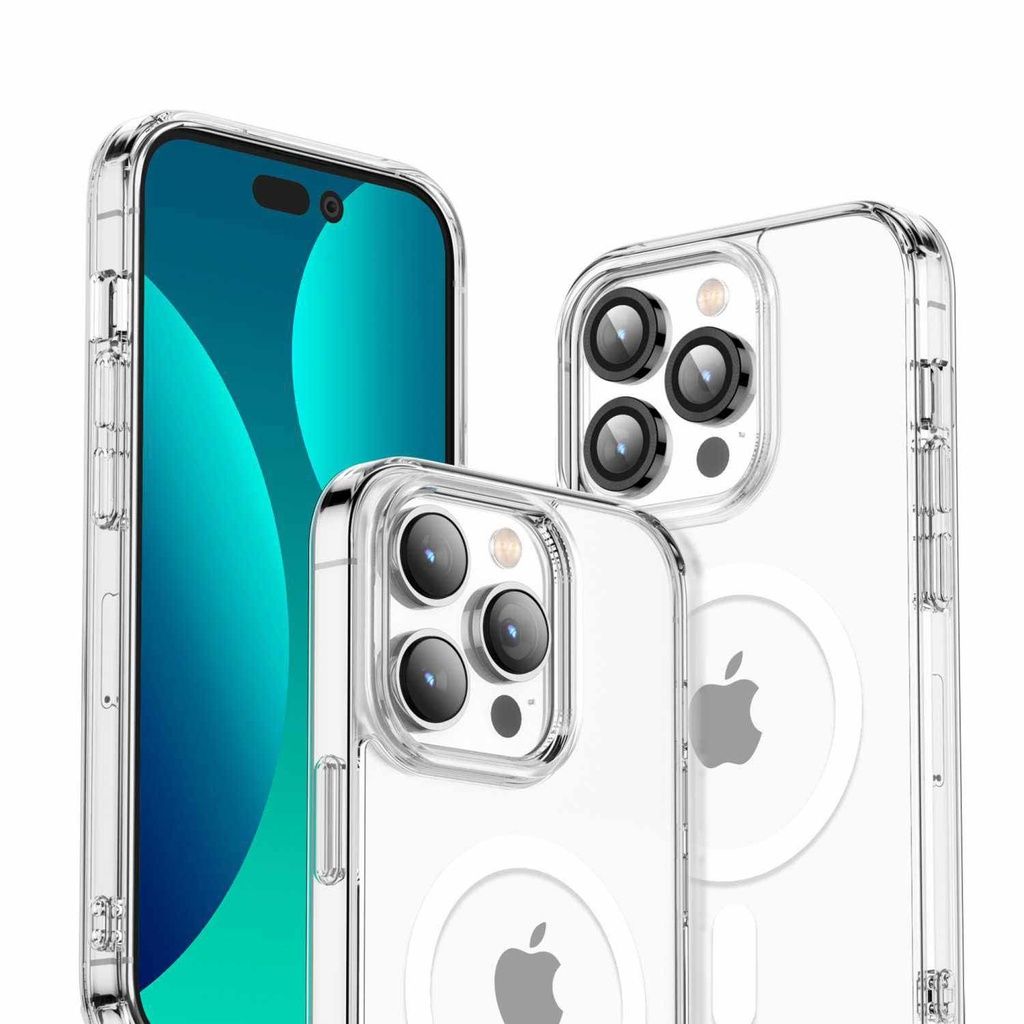 Green Lion 4 in 1 Protection Pack for iPhone15 Pro / iPhone Pro Max - Transparent