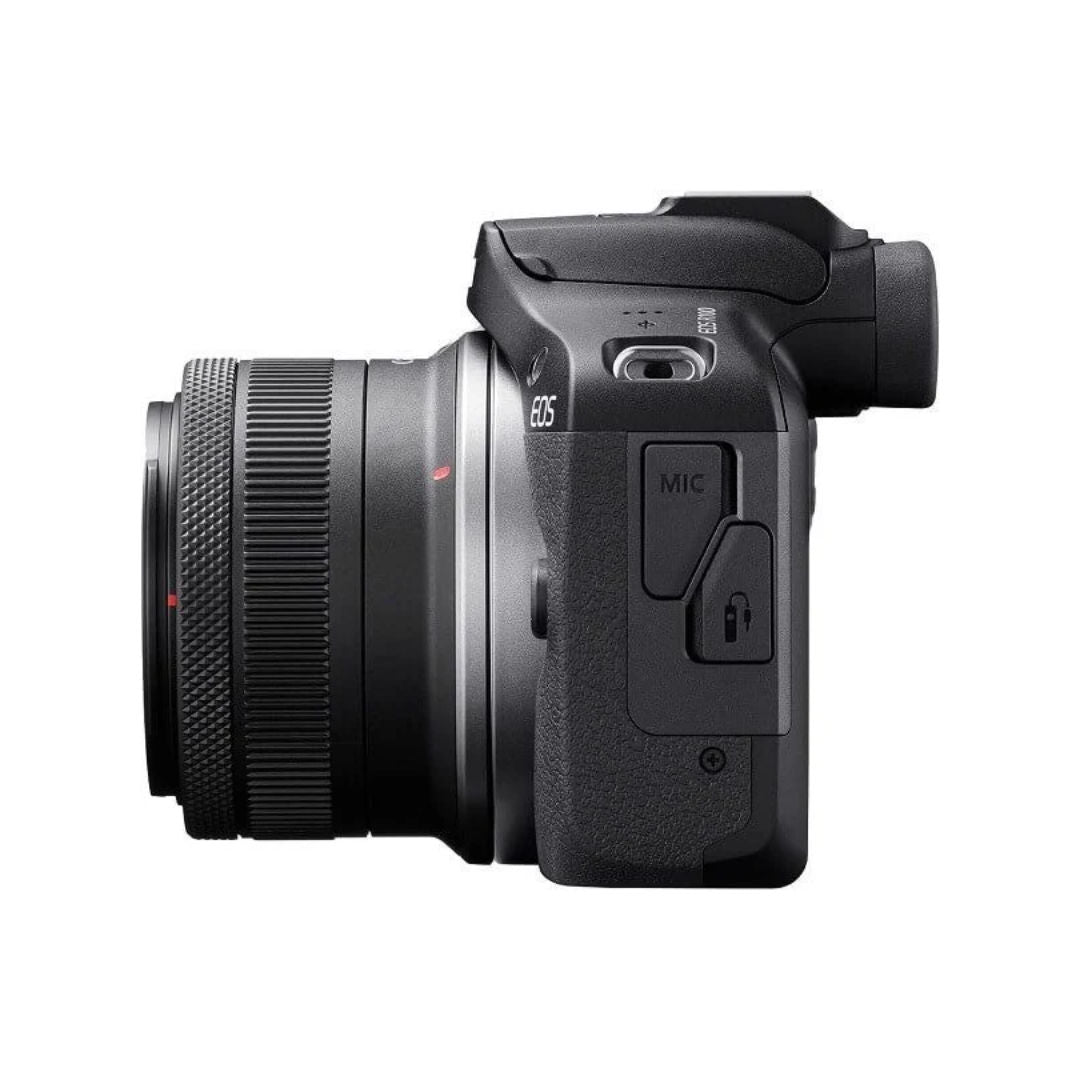 Canon EOS R100 Mirrorless Camera with 18-45mm Lens