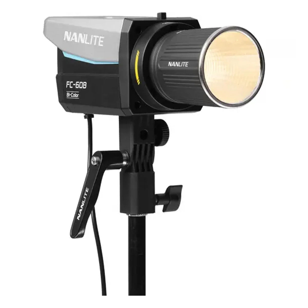 Nanlite FC-60B Compact Bi-Color LED Spotlight, 2700K-6500K CCT, Bowens Mount Adapter
