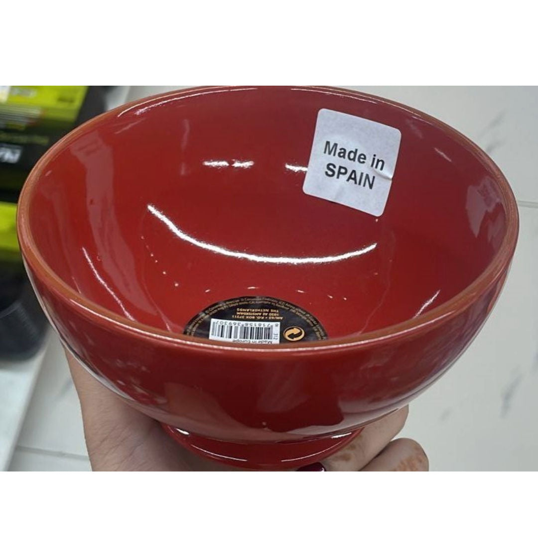 Stoneware Bowl 350ml , 13x8cm, Set of 4 Assorted Colors