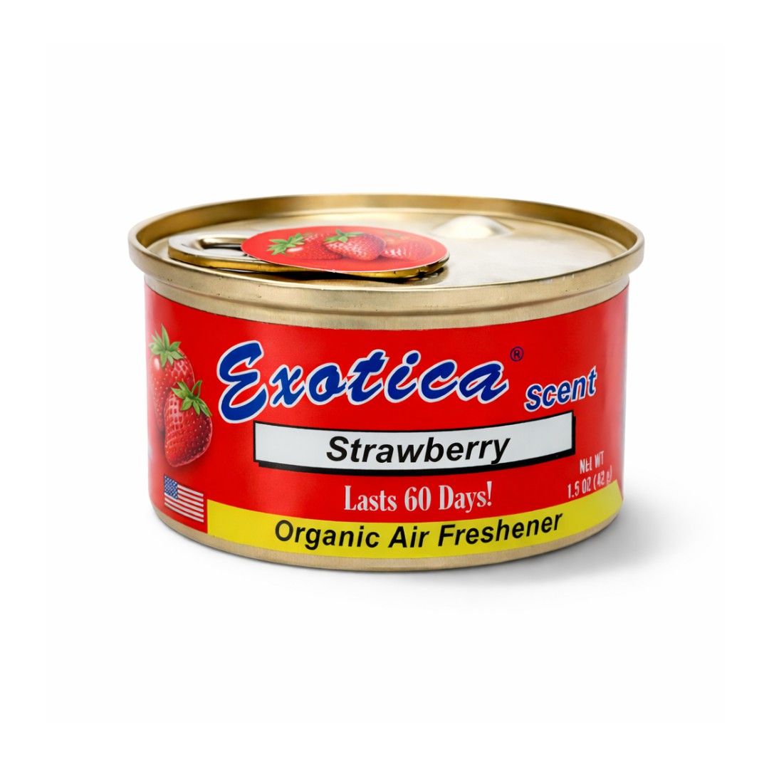 Exotica Organic Car Air freshener Can, Cup Holder