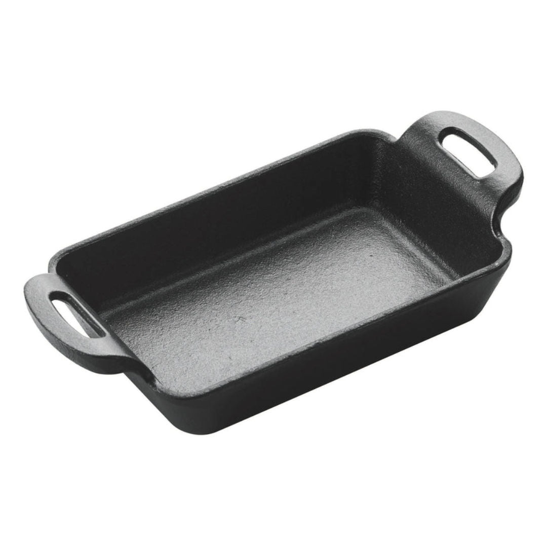 Winco FireIron Mini Cast Iron 10oz Rectangular Server