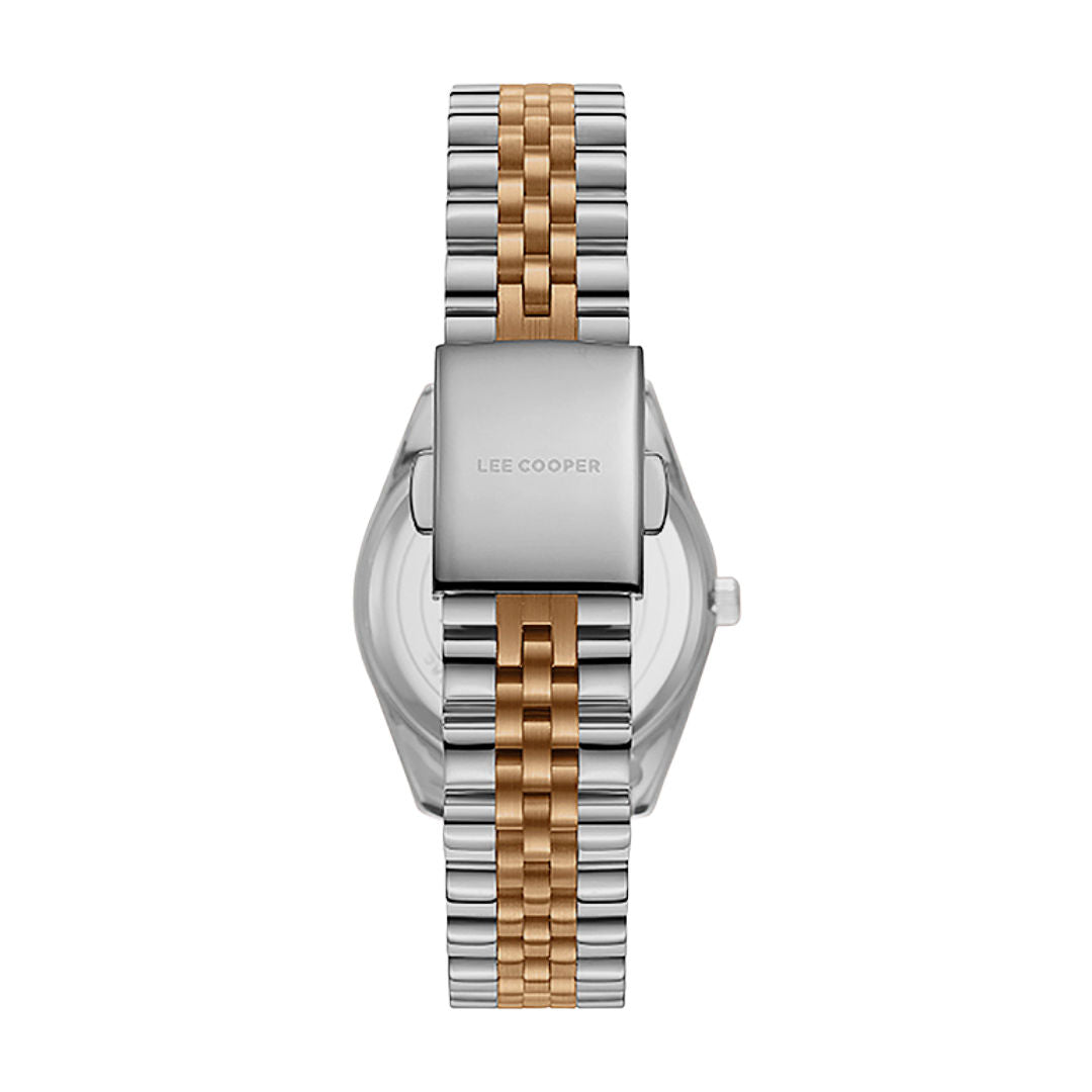 Lee Cooper Women's Analog Silver Dial Watch, LC08102.530