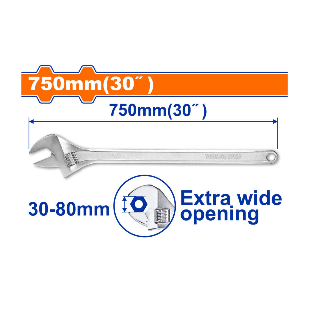 WADFOW Extra-Large Adjustable Wrench