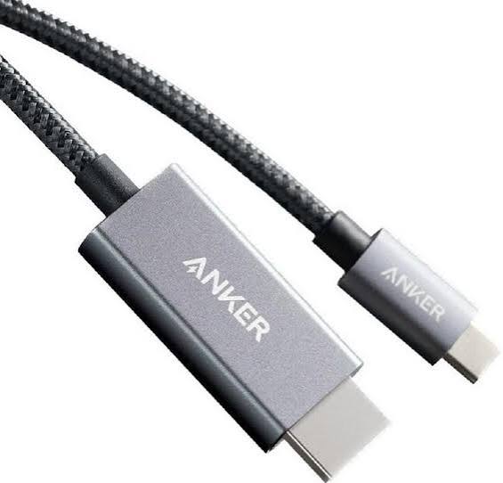 Anker 311 Usb-C To HDMI Braided Cable 1.8m-Black