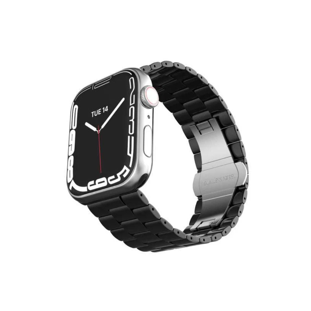 Levelo Enigma Ceramic Watch Strap For Apple Watch, 42/44/45 mm