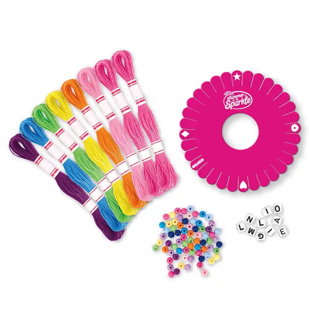Cra-Z-Art Shimmer n Sparkle Friendship Fashion Fun Bracelet Making Kit