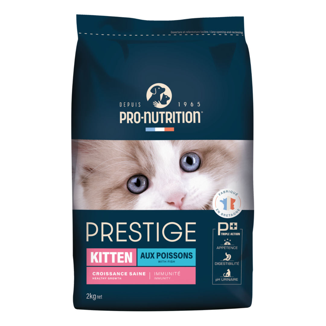 Pro nutrition Prestige Kitten With Fish cat food, 2Kg