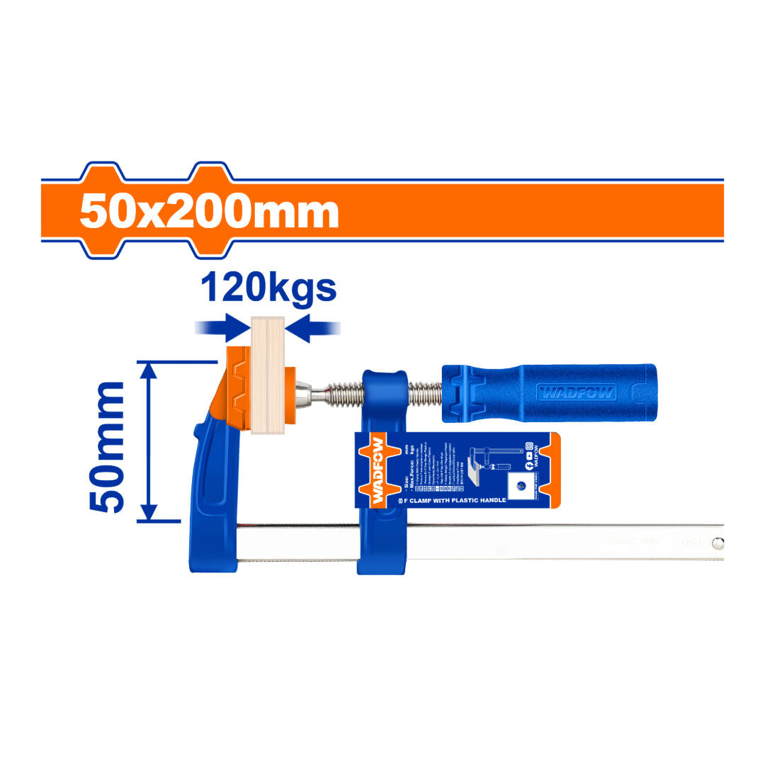 WADFOW F-Clamp with Plastic Handle