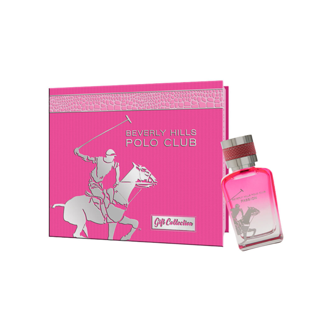 Beverly Hills Polo Club Prestige Gift Set, Passion Eau de Parfum 100ml + Wallet