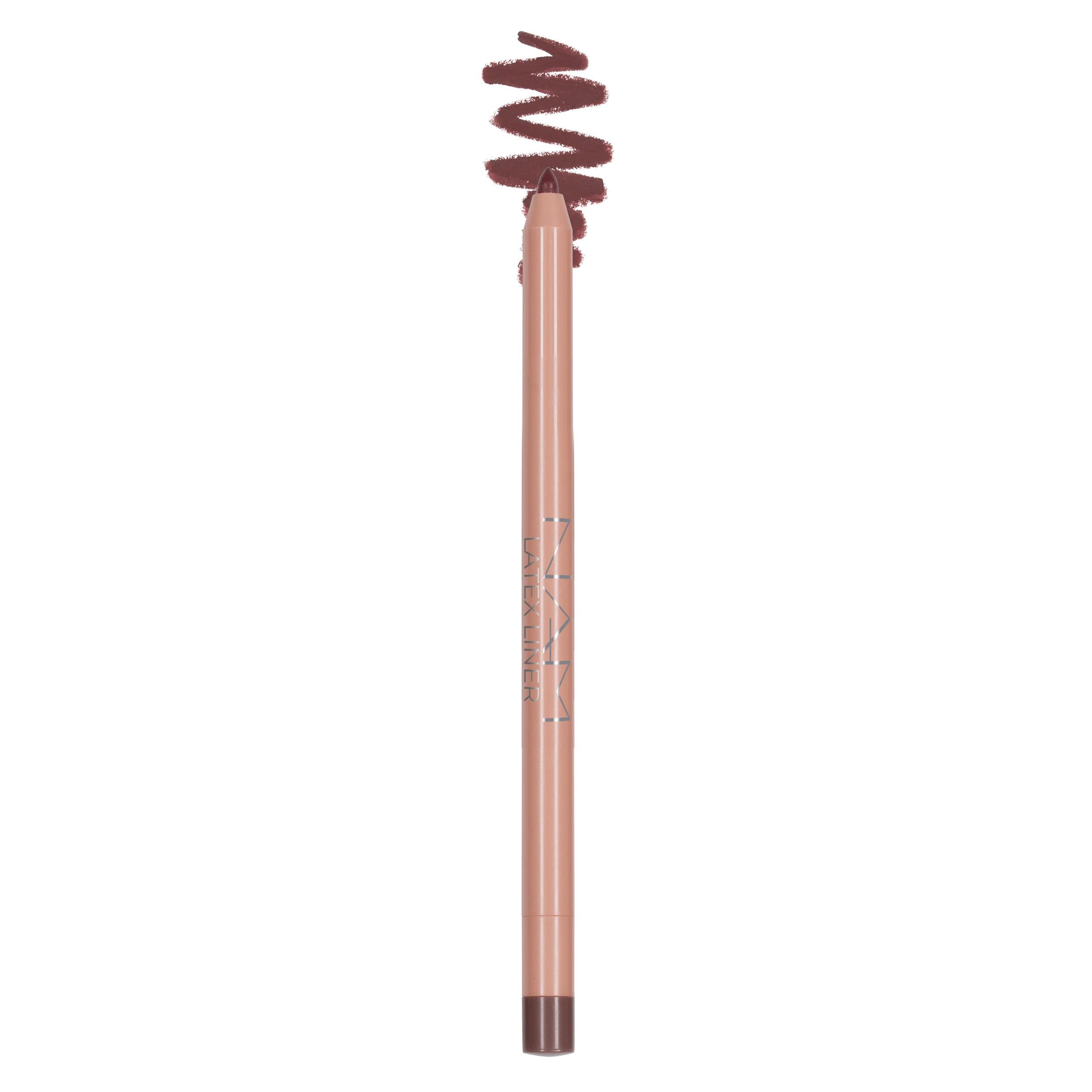 NAM Latex Liner Lip Pencil, Smooth, Long-Lasting Lip Liner with Matte Finish
