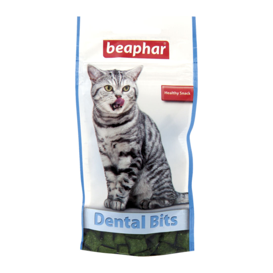 Beaphar Dental-Bits Cat Treats, 35gm