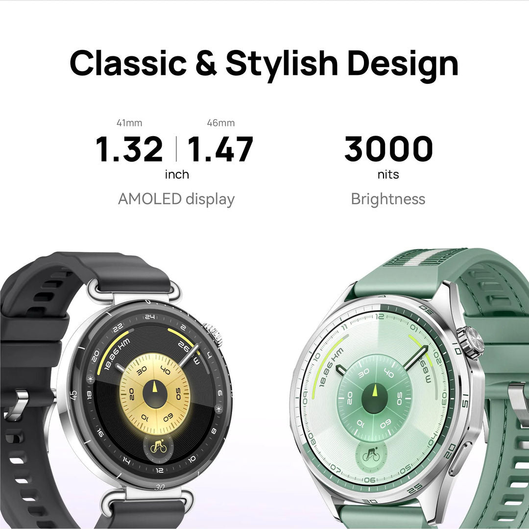 Huawei Watch GT 6 46mm, Green Composite Woven Strap