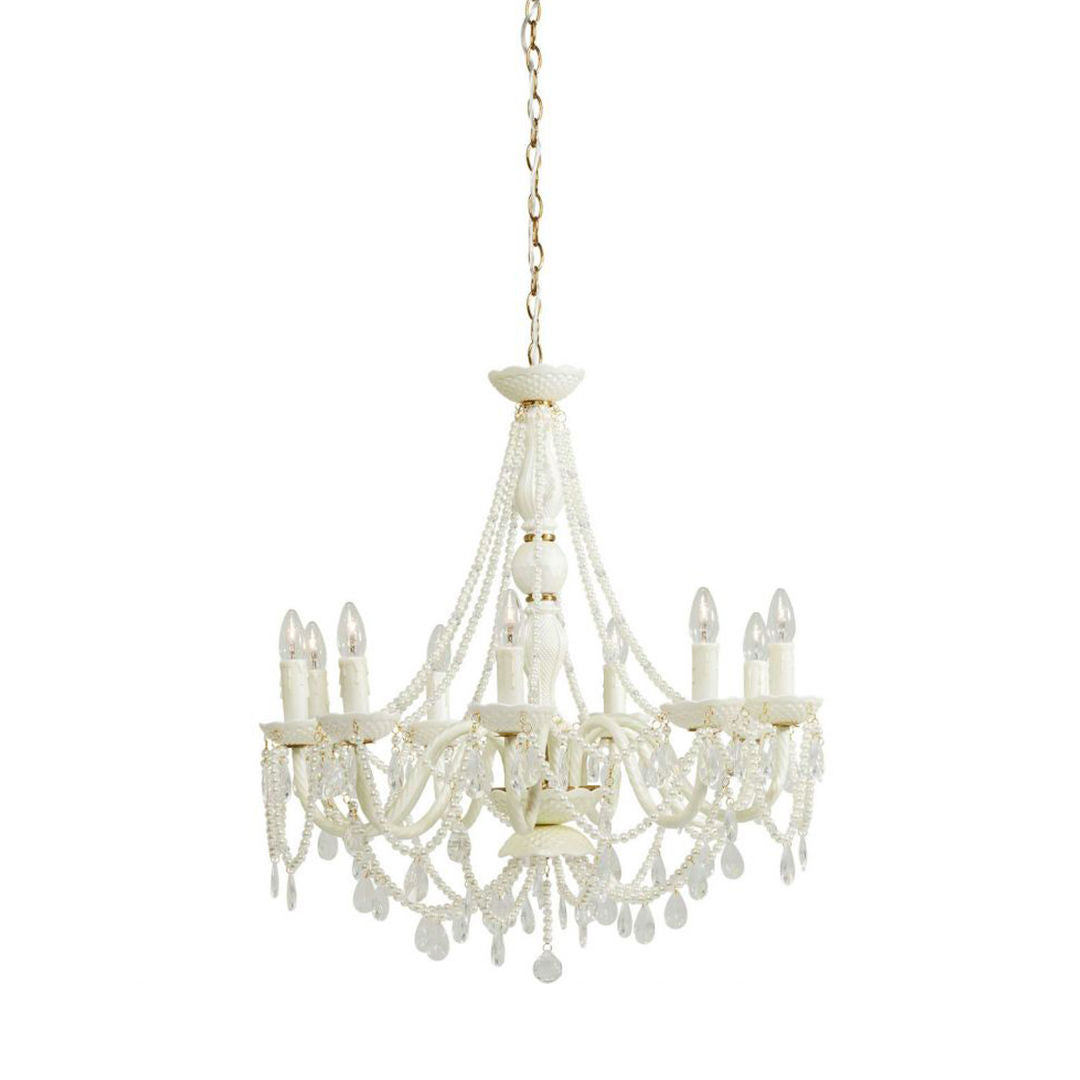 Gioiello Pendant Lamp Crystal Pearls, Branched Design