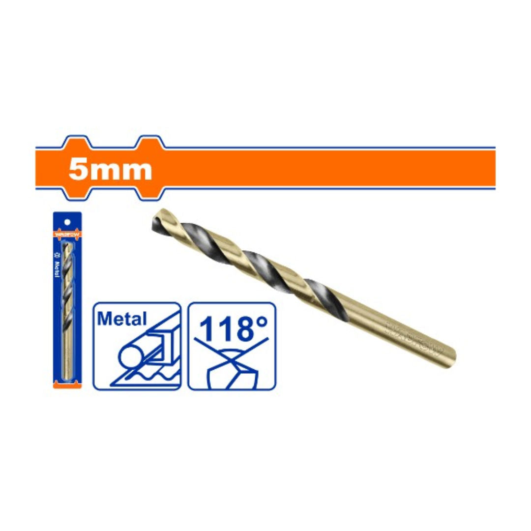 WADFOW HSS Drill Bit, 4241 HSS, 118° Tip