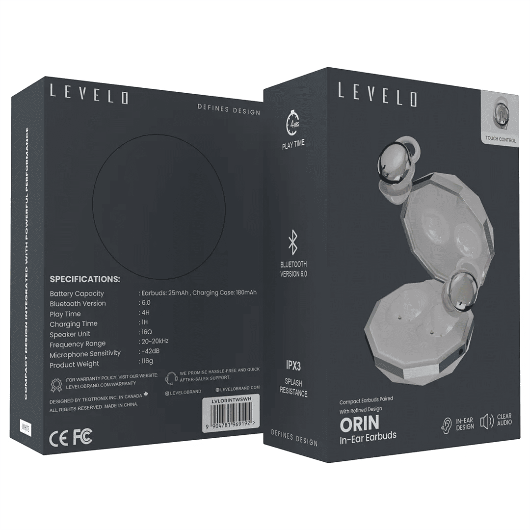 Levelo Orin In Ear Earbuds