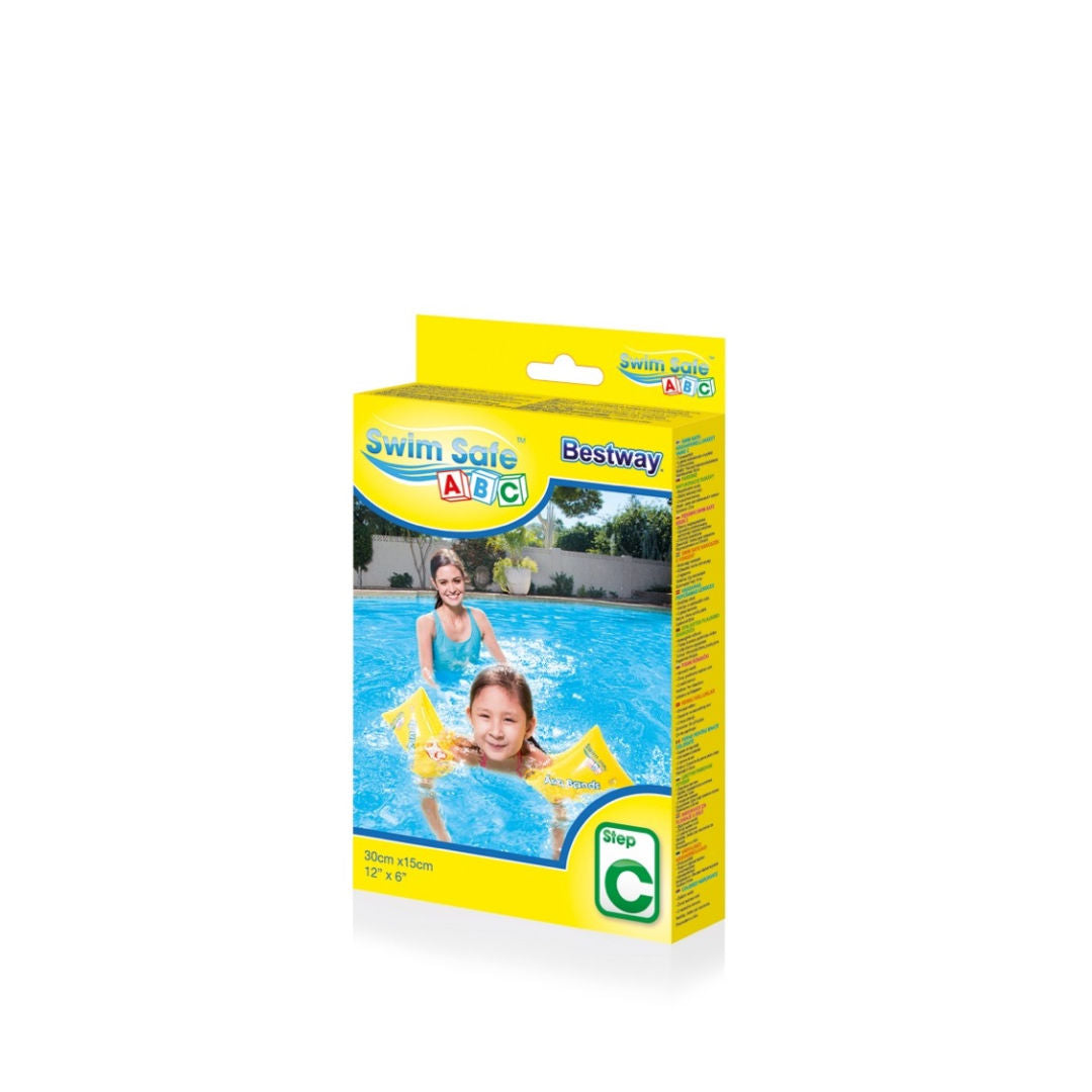 Bestway Swim Safe ABC Step C Inflatable Arm Bands 30 15cm, 5 to 12 years