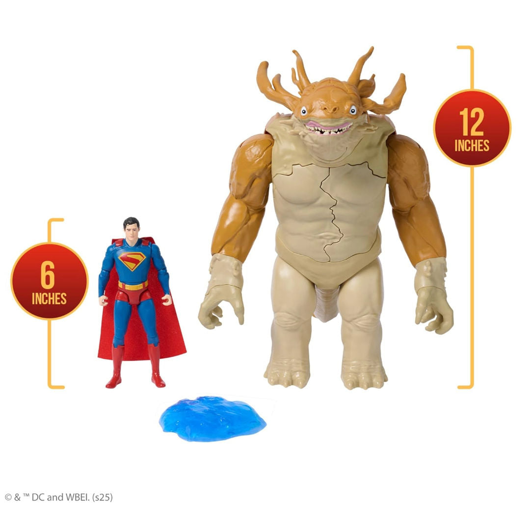 DC Superman Kaiju Slime Battle Action Figure Playset