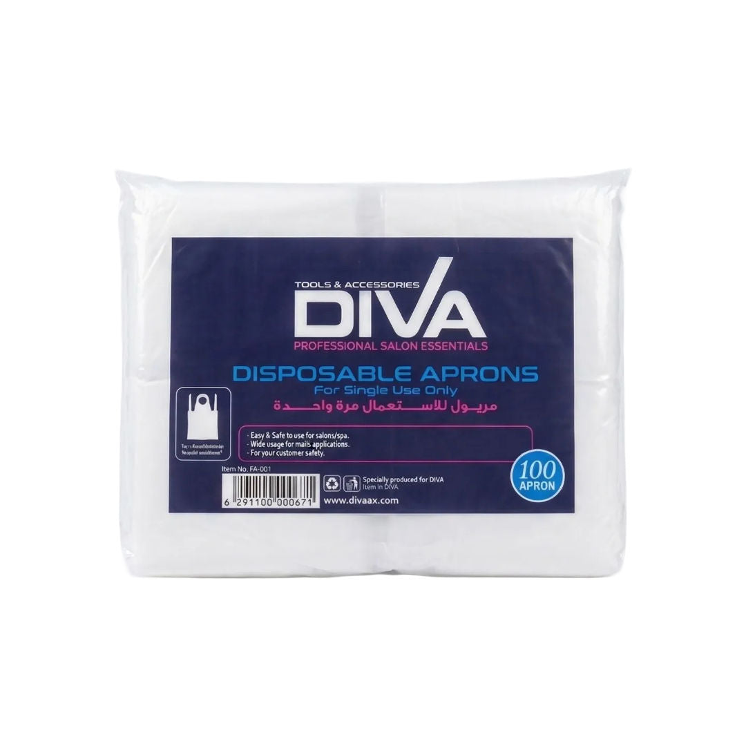 مئزر Diva Disposable Hdpe، 1x100